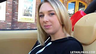 Busty Blonde Picked Up By Porn Agent Blowjob Big Tits Monster Cock Cumshot