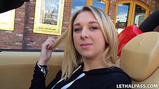 Busty Blonde Picked Up By Porn Agent Blowjob Big Tits Monster Cock Cumshot
