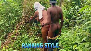 chubby babe with big ass turns herb search into wet pussy banging