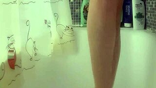 Busty 18+ teen soaps perfect feet fetish shower style
