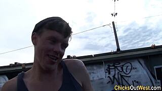 wanna see this hairy aussie gf get eaten out outdoor by her couple friend high def oral fingering?