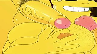 Duffman Oh Yeah pounds ass in wild gay Simpsons hentai!