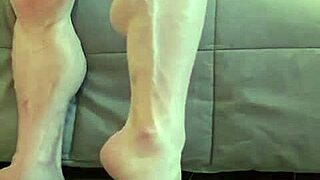 lacey's muscular calves got this bodybuilder slave dominated hard ig twentyome21!!