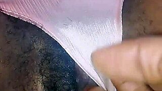 en-chan spreads her ebony pussy lips whispering dirty three-finger clit massage instructions close up