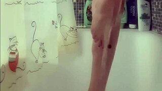 Busty 18+ teen soaps perfect feet fetish shower style