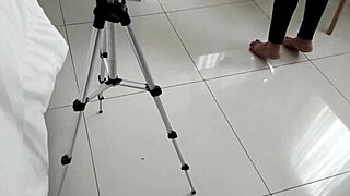 big cock trv pounds busty big ass latina brunette barefoot thong on