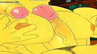 Duffman Oh Yeah pounds ass in wild gay Simpsons hentai!