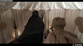 squirting whore surrenders to voodoo doll domination fingering