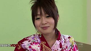 nozomi unleashes naughty jav skills sucking hot japanese cock before taking creamy facial load