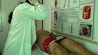 nurse gets horny over patient's huge erection!!