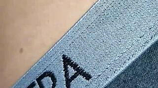 Playing With Cute Sexy Latina 18+ Belly Button Up Close