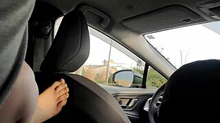 why does this amateur japanese milf love random home invasions creampie fucks in car anytime?
