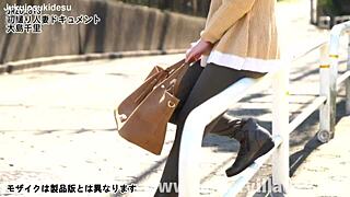 Cheating Japanese Milf Gets Bent Over For Doggystyle Creampie Pound!