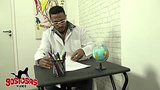 college slut trades grades for director's monster cock doggy pounding
