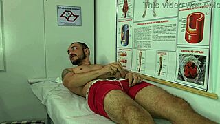 nurse gets horny over patient's huge erection!!