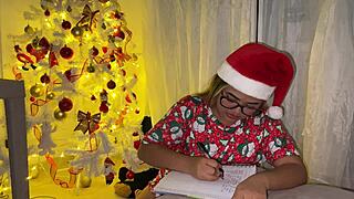 santa claus fulfills my fantasy fucking me hard on christmas eve with huge cock deep