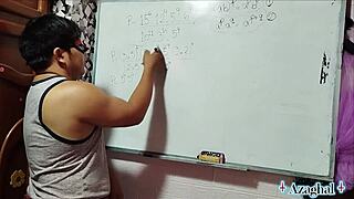 21 sexual simplifications of algebra for asian nerd students in bedroom