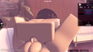 😏 sexy elf girl and i bang all over the sauna doggystyle to creampie missionary 🔥~ part 3