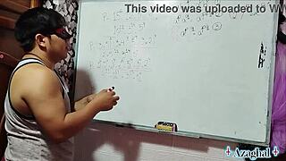 21 sexual simplifications of algebra for asian nerd students in bedroom