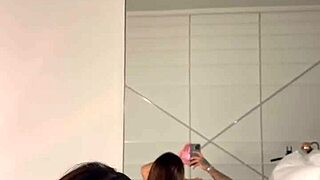 early morning blowjob handjob with luiza marcato's big tits and monster cock