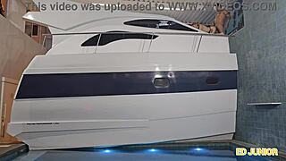 Big Tits Brazilian Blonde Bareback Fucked On Yacht By Huge Cock