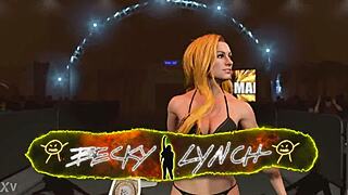 becky lynch, does that bikini hug your irish curves just right?