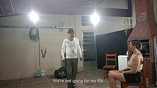whoa dirty beggar lucks out banging busty lady cowgirl after trash ask 😲🍆💦