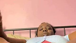 watch my creamy ebony pussy queef hairy farts loud