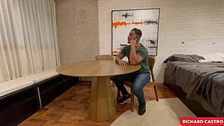 i got rock hard watching my wife cum hard on my best friend's cock during dp