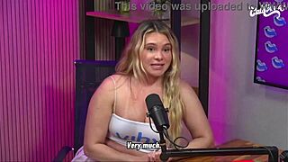 hot blonde puts on a wild pussy show