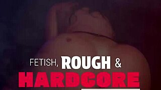 blonde goth blake blossom teases then takes bent over monster cock pounding