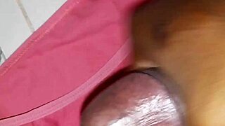 this caribbean ebony mature moans loud jerking off her wet pussy close up
