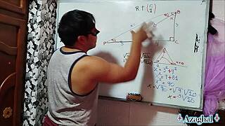 19yo trigonometry student nails teacher's angle x hard!!