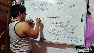 19yo trigonometry student nails teacher's angle x hard!!