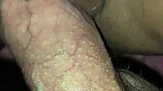 Watch Close-Up as Shaved Milf Wife's Wet Pussy Gets Pounded POV Till Gushing Creampie Cumshot