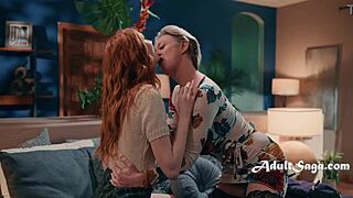 Milf Dee Williams Dominates Young Redhead Scarlet Skies Lesbian Lover