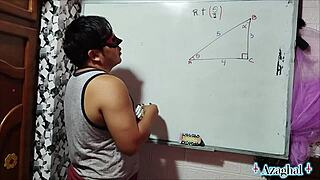 19yo trigonometry student nails teacher's angle x hard!!