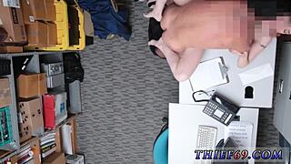 redhead college teen 18-19 endures hardcore anal gape hd from cop for first time theft bust