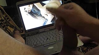 Watch my massive cumshot explode in slow motion