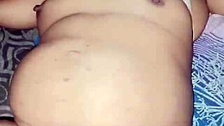 ibu mertua cantik mulus spreads her tight asian ass for monster cock anal creampie