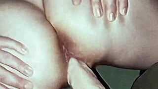 Home X Files: Horny Milf Rides Dildo Cowgirl on Wet Pussy