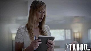 i can't resist brett rossi's big tits bending over my office desk for wild rides