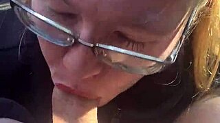 hey break time means deepthroat this bbw's fat tits and swallow cum
