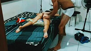 wanted a massage but got huge dick deep in tight ass with creampie blast