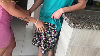 emily fox huge ass stepmom fucked hard during housework chores
