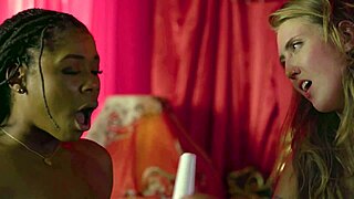 electra rayne and hazel grace take turns riding steve rickz huge cock