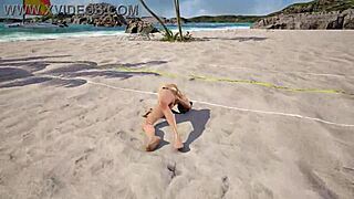 Xiaoyu glistens in golden bikini curves begging for tk8 ryona tease