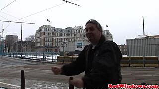 bend over tourist, dutch hooker takes your cumshot doggy!