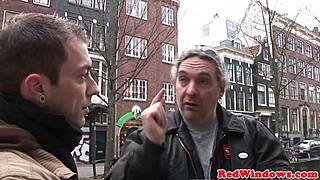 bend over tourist, dutch hooker takes your cumshot doggy!