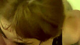 this toilet piss whore gulps down fresh cum loads